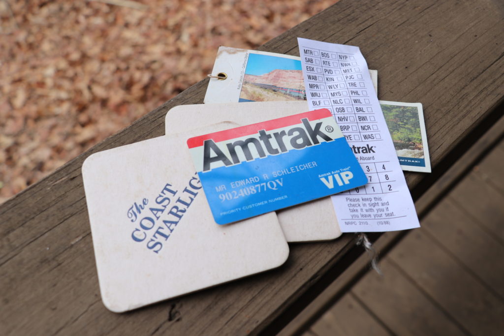 Amtrak memorabilia